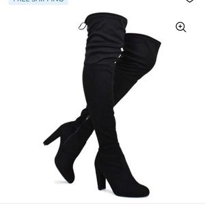 Wild Diva Lounge Over the Knee boots size 9